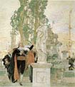 Gustav three Receiving Classical Works of Art 